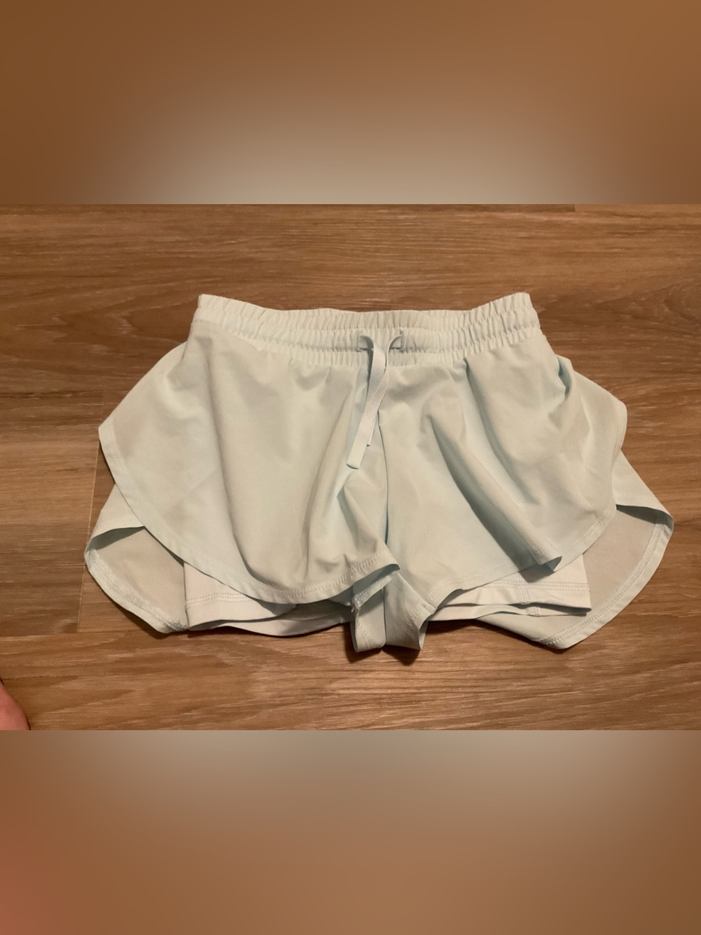 all in motion Light Blue Girls Athletic Skort-Style Shorts